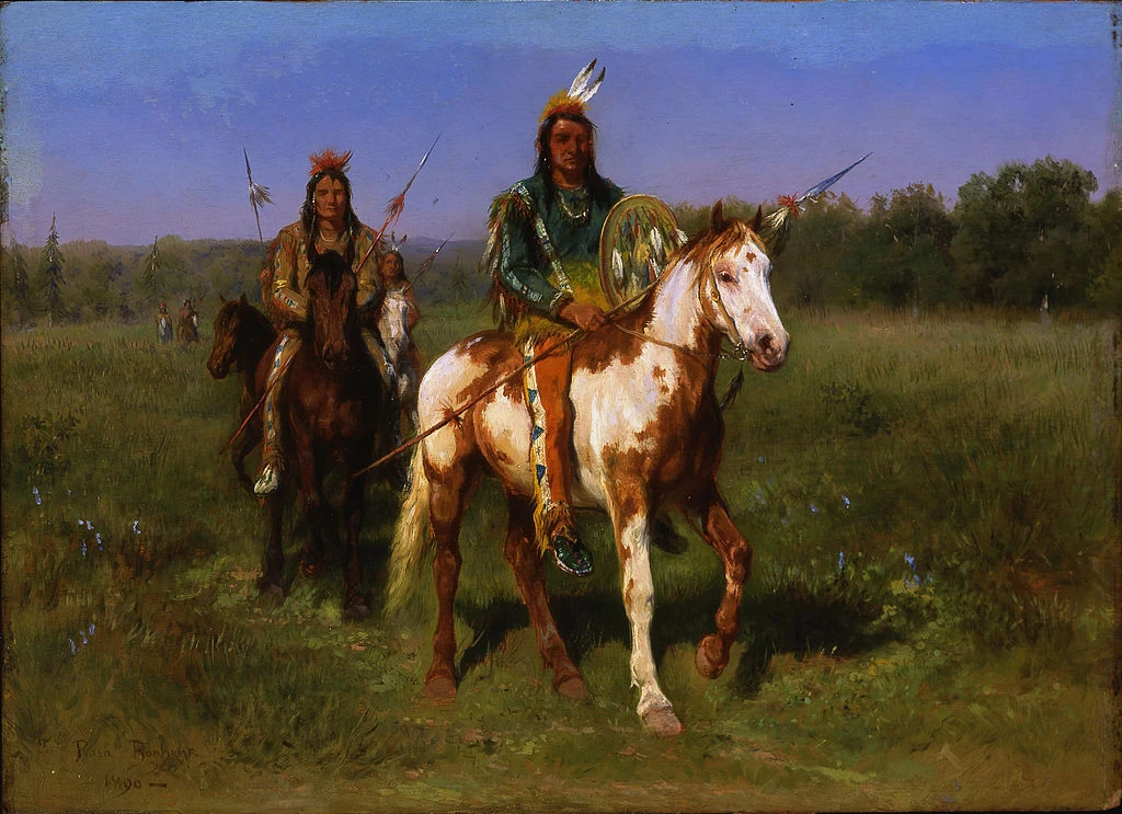 Indiani a cavallo - Whitney Gallery of Western Art Collection
